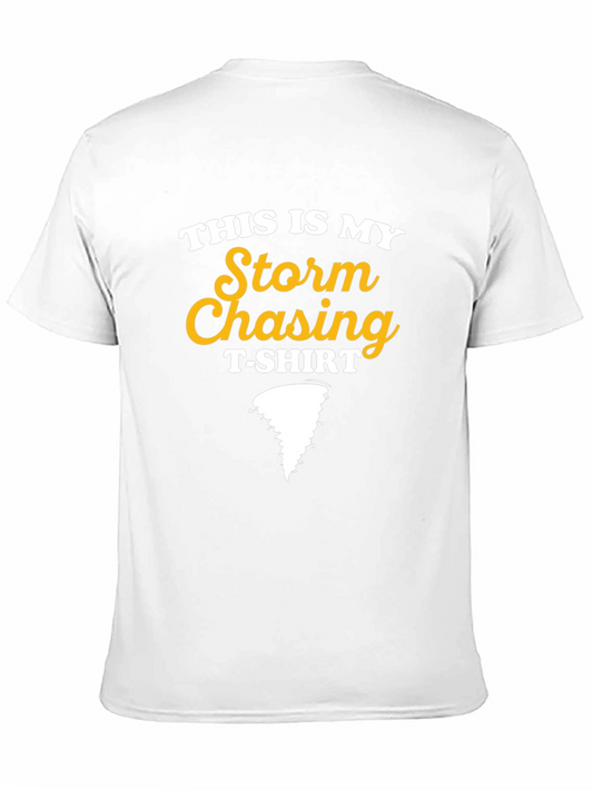 Camiseta Negra Cazador de Tormentas