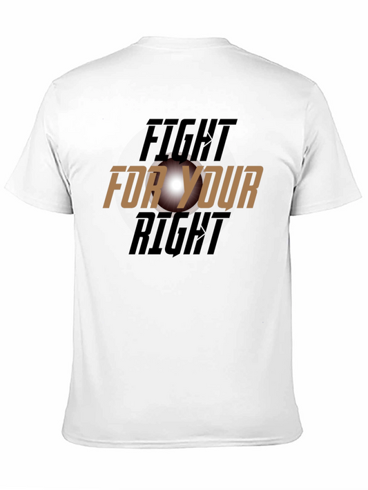 Camiseta Negra: Lucha Por Tu Derecho