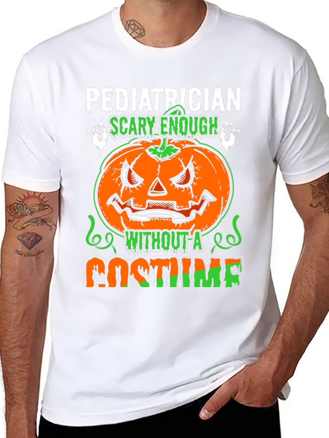 Camiseta Pediátrica Divertida de Halloween