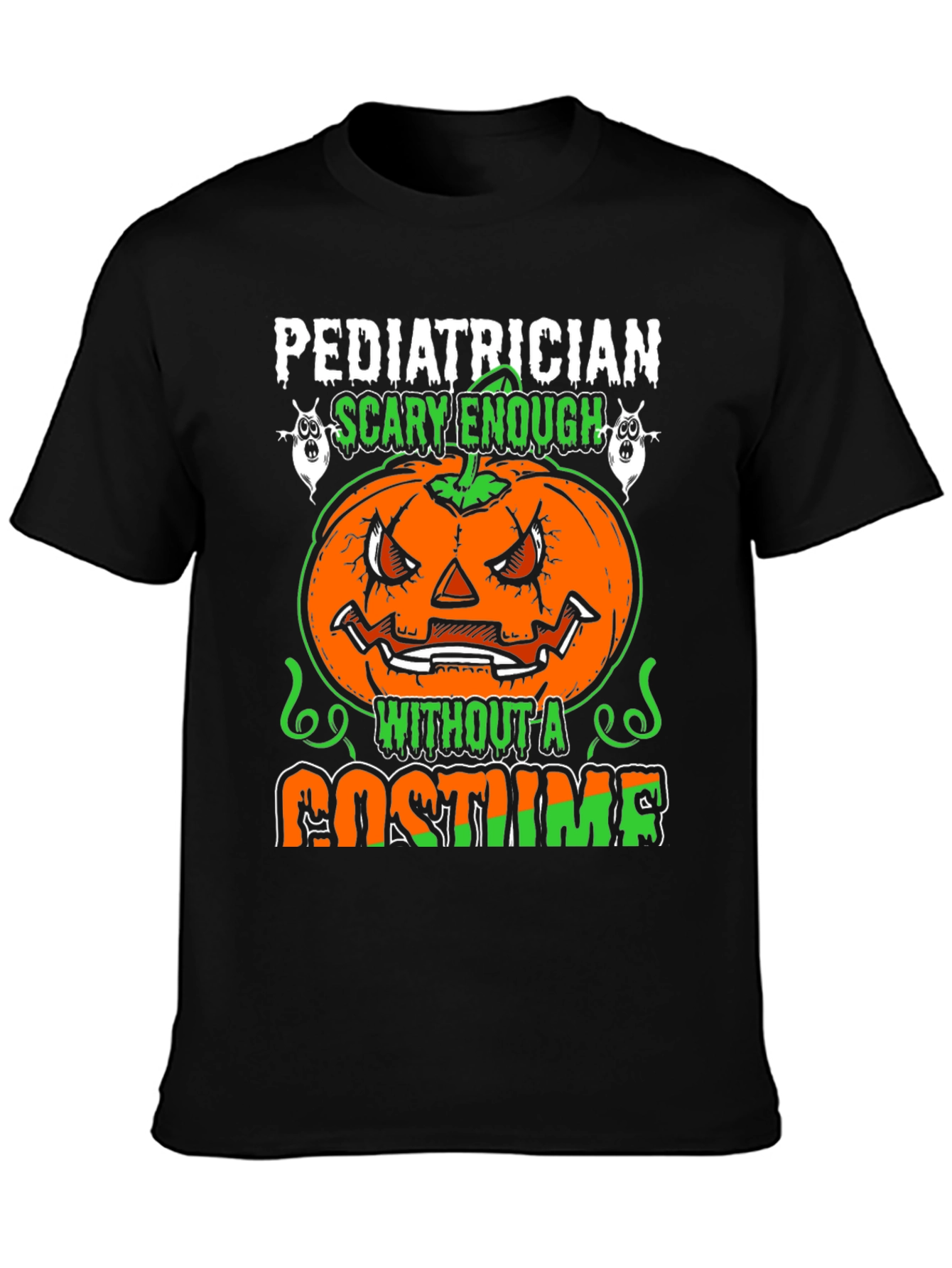 Camiseta Pediátrica Divertida de Halloween