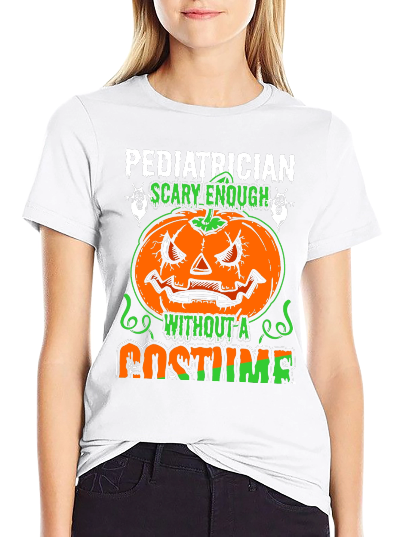 Camiseta Pediátrica Divertida de Halloween