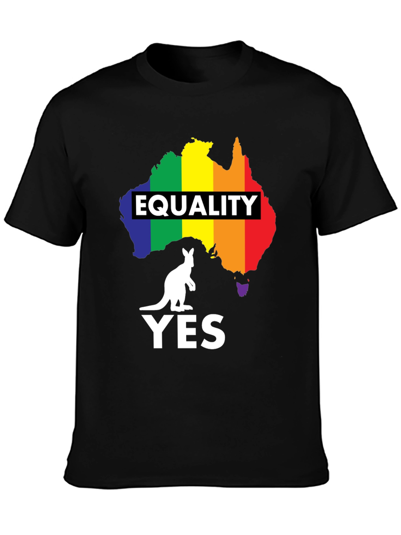 Camiseta Igualdad Australia LGBTQ+ Sí