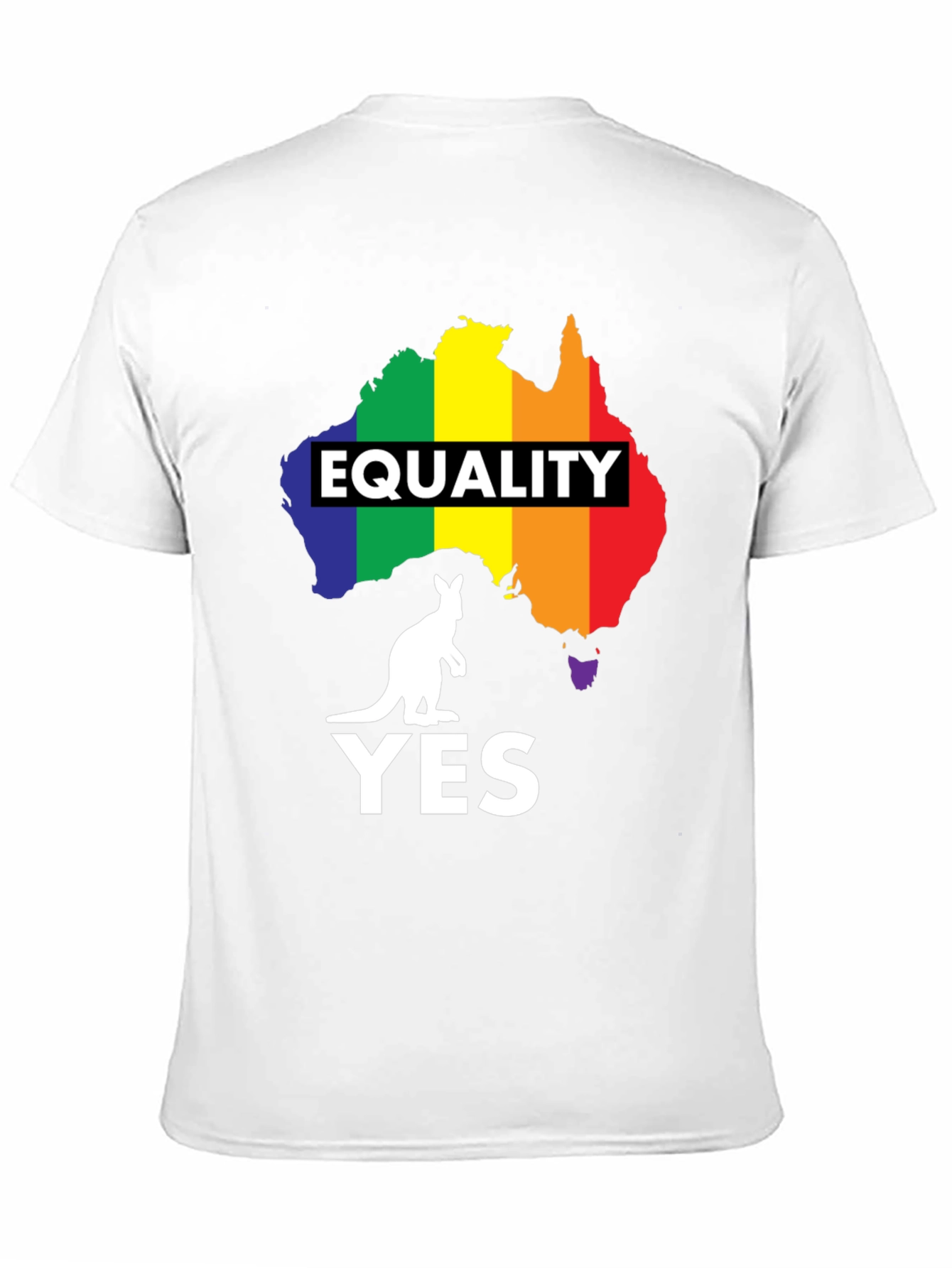 Camiseta Igualdad Australia LGBTQ+ Sí