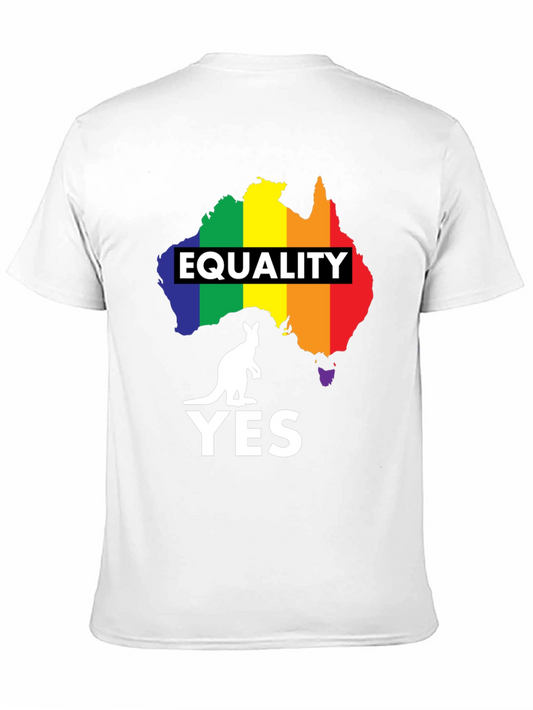 Camiseta Igualdad Australia LGBTQ+ Sí