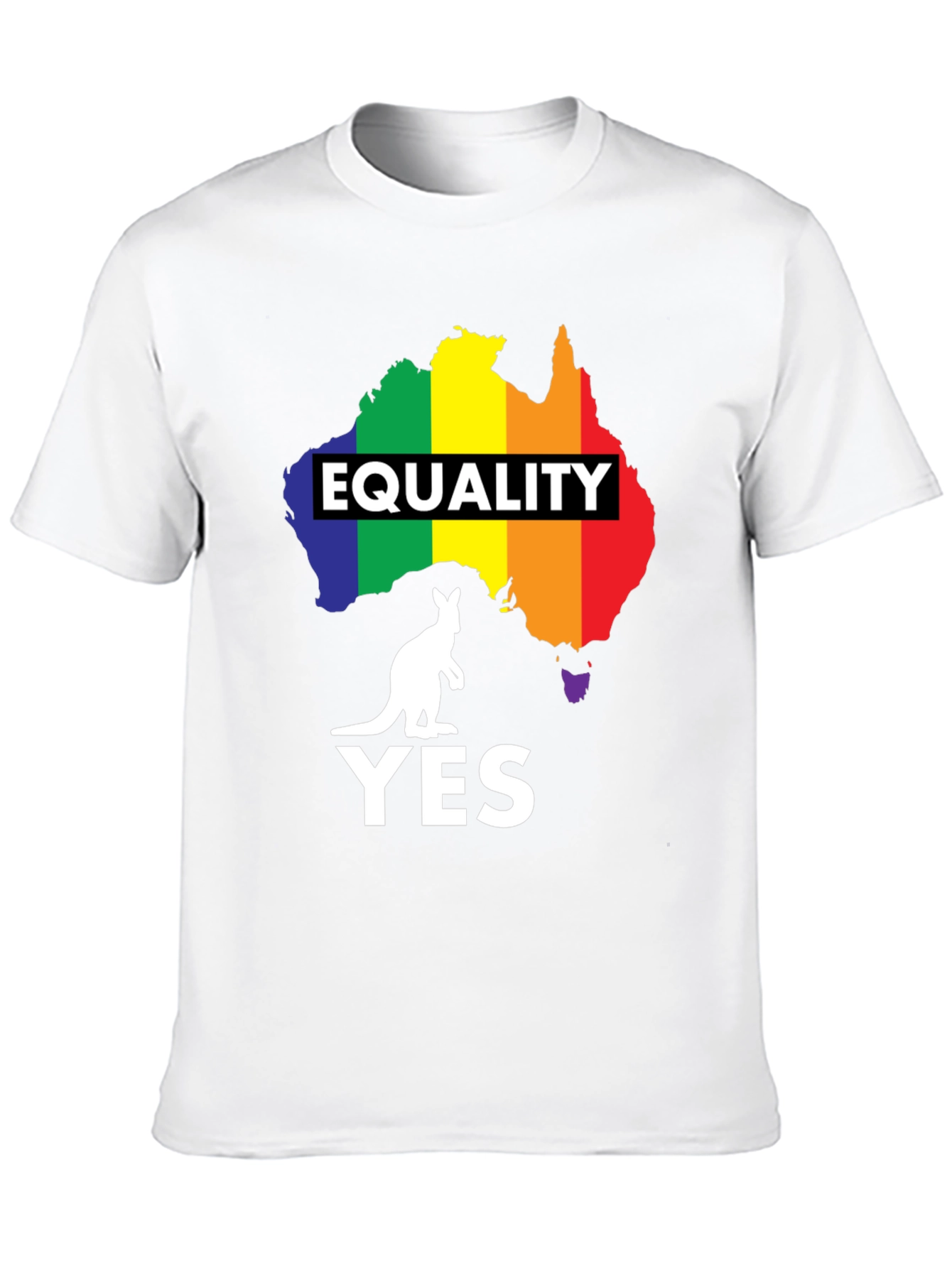 Camiseta Igualdad Australia LGBTQ+ Sí
