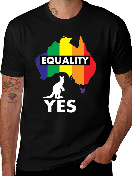 Camiseta Igualdad Australia LGBTQ+ Sí