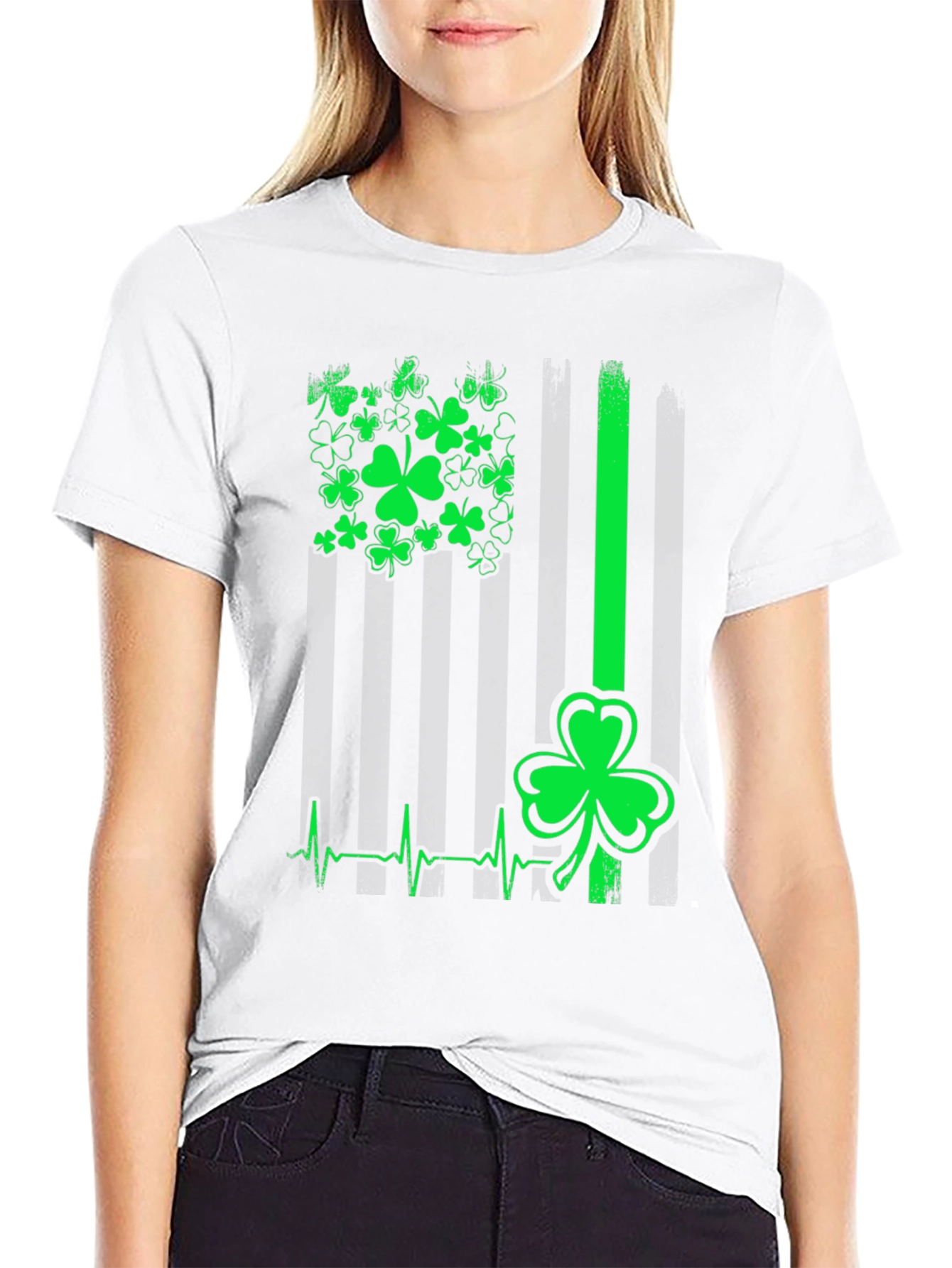 Camiseta Hombre Trébol San Patricio