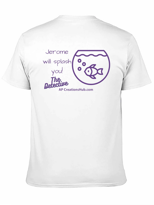 Camiseta Negra: Jerome Te Salpicará