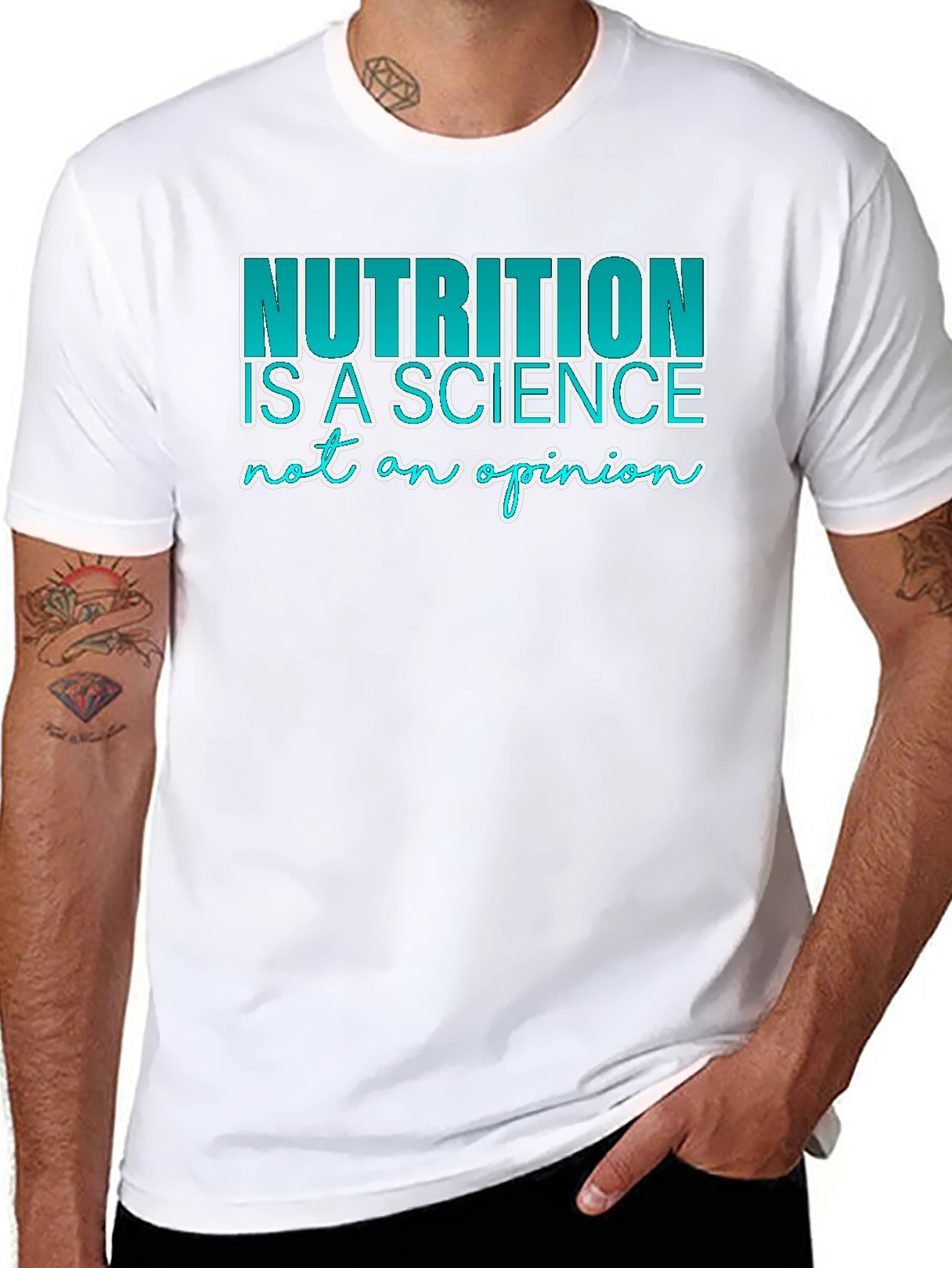 Camiseta Negra: Nutrición Ciencia y Opinión
