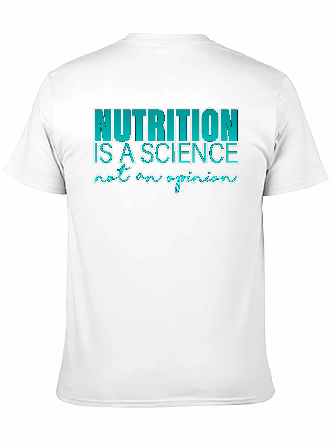 Camiseta Negra: Nutrición Ciencia y Opinión