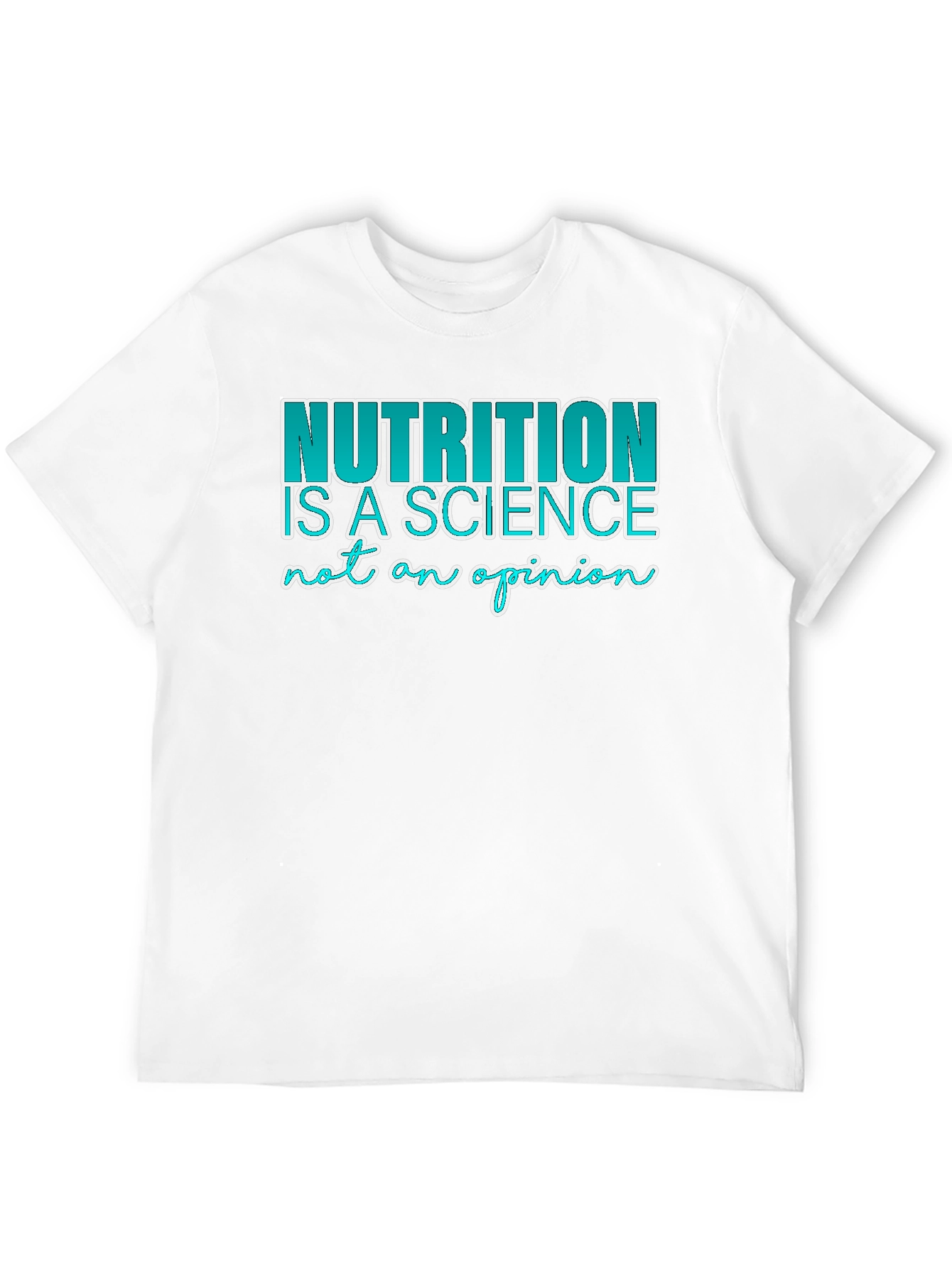 Camiseta Negra: Nutrición Ciencia y Opinión
