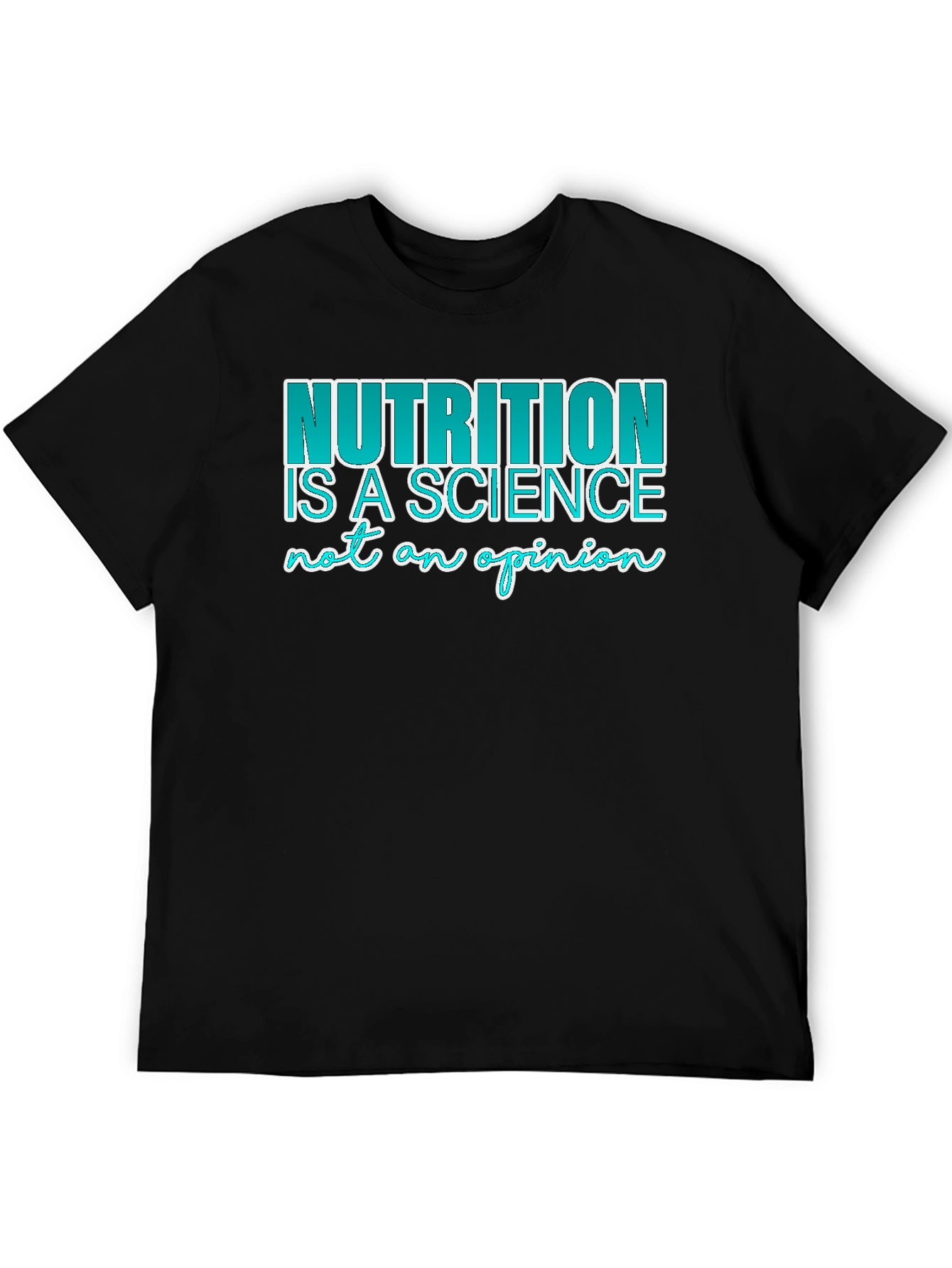 Camiseta Negra: Nutrición Ciencia y Opinión