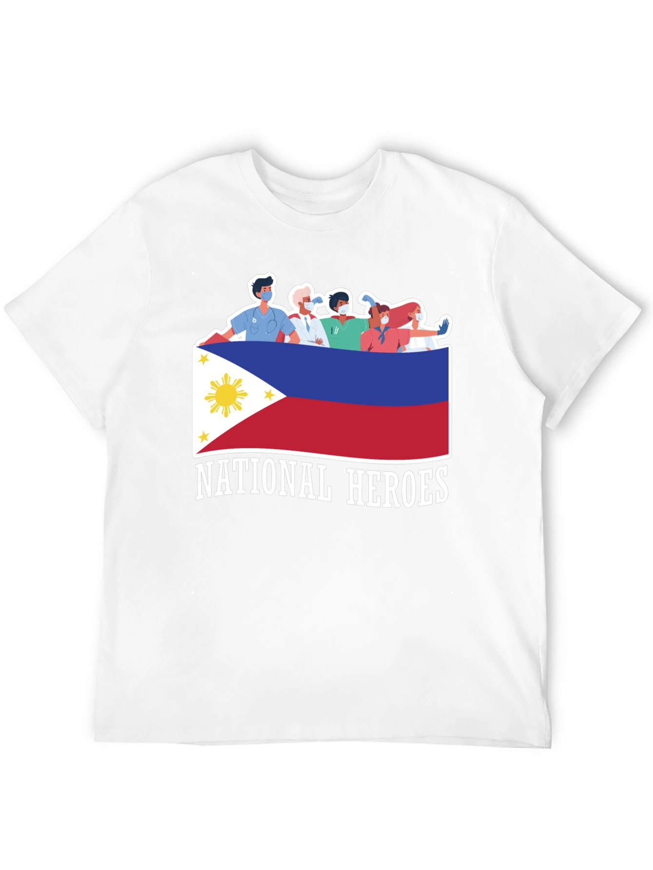 Camiseta Héroes Nacionales Filipinas