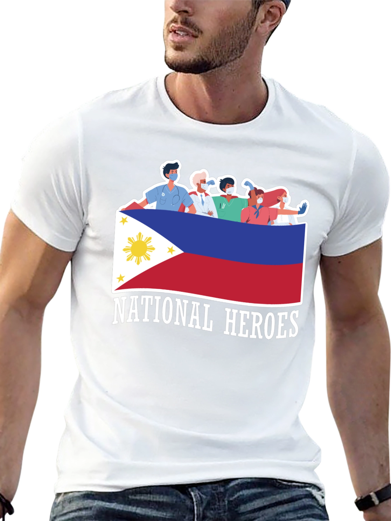 Camiseta Héroes Nacionales Filipinas
