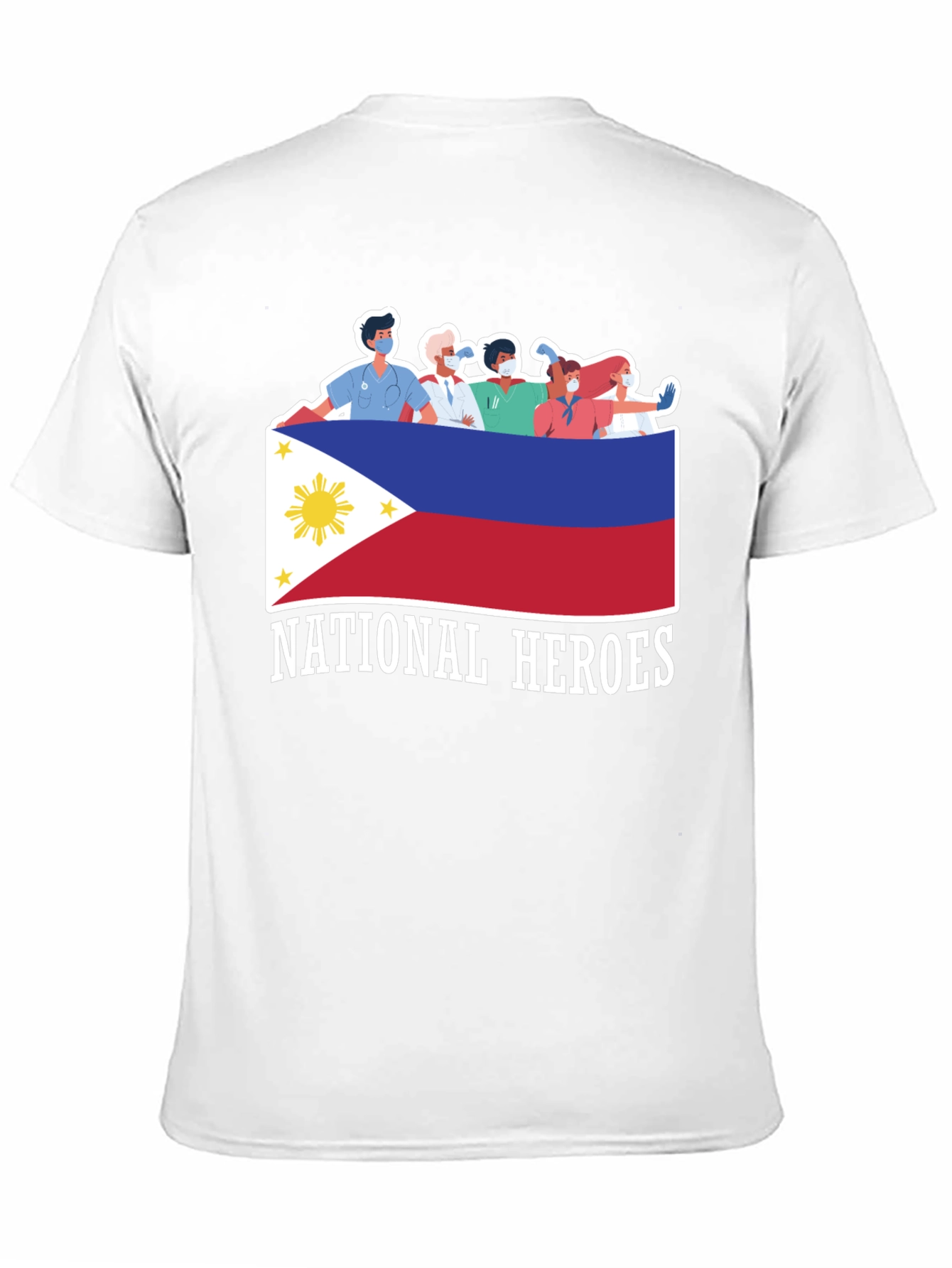Camiseta Héroes Nacionales Filipinas