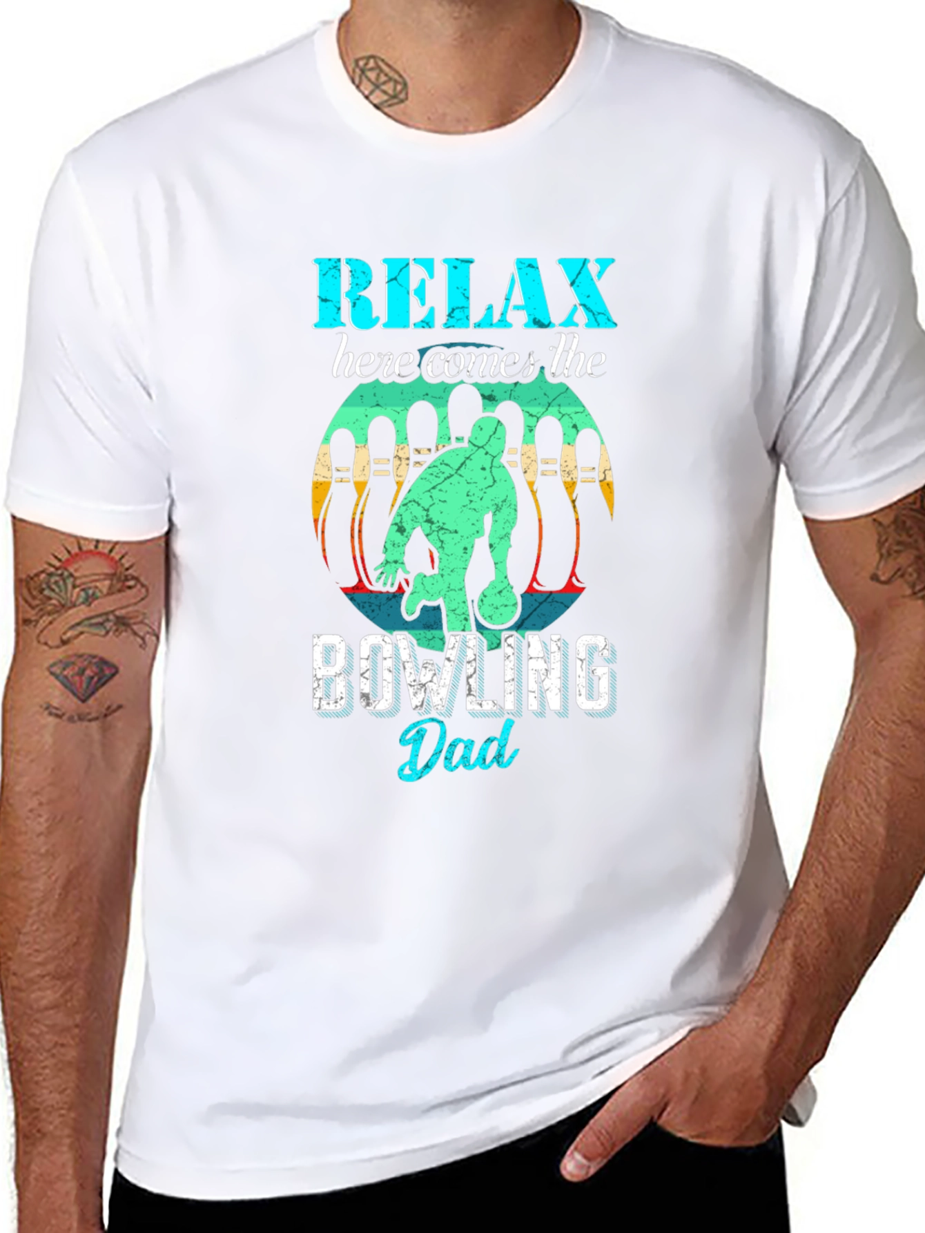 Camiseta Relax Bowling Dad