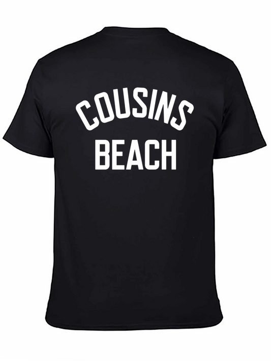 Camiseta Cousins Beach Negra Casual Unisex