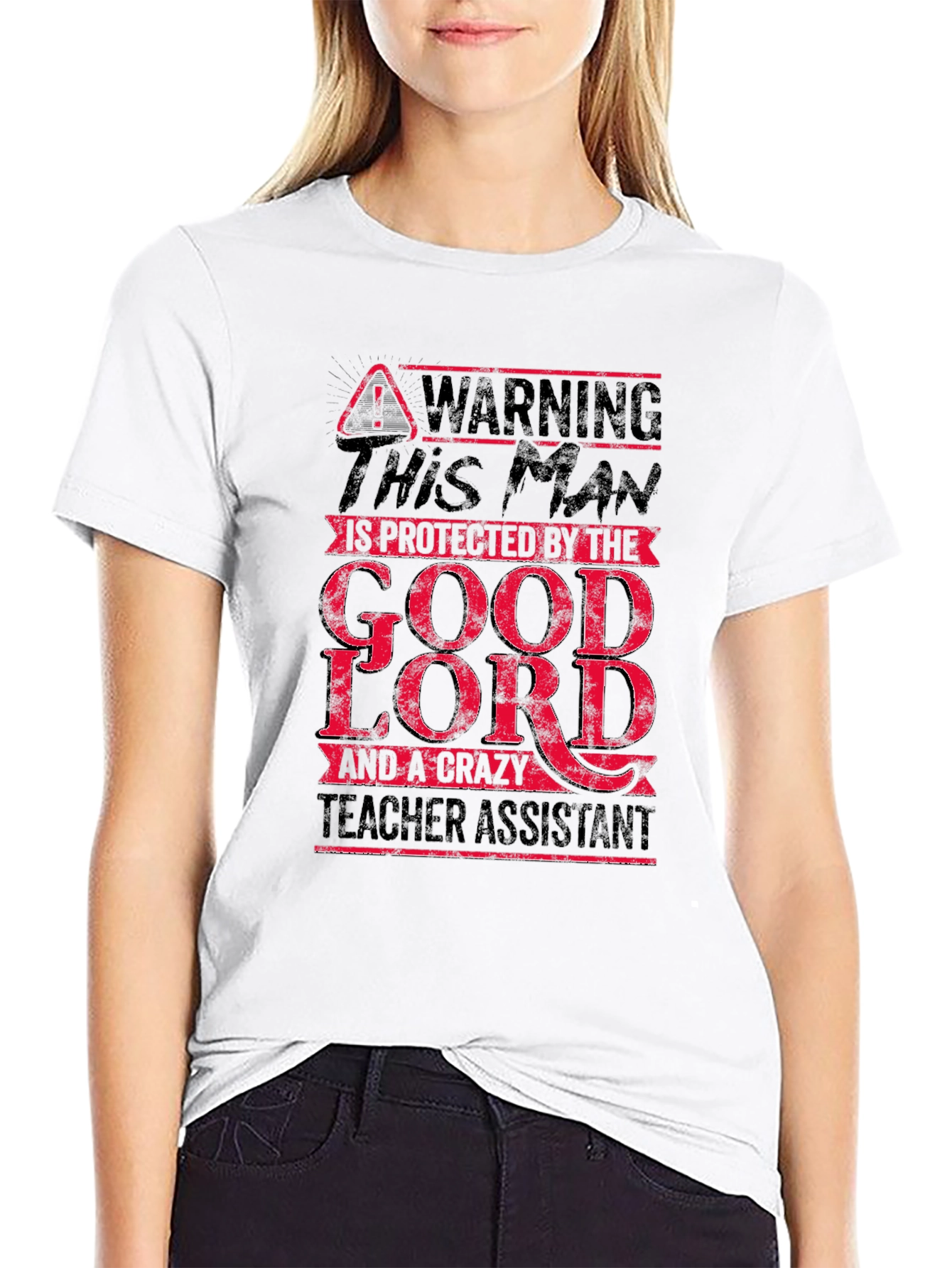 Camiseta Hombre Protegido por el Señor