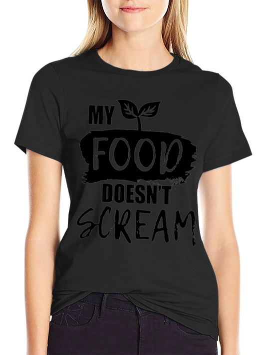 Camiseta Vegana Hombre - Mi Comida No Grita