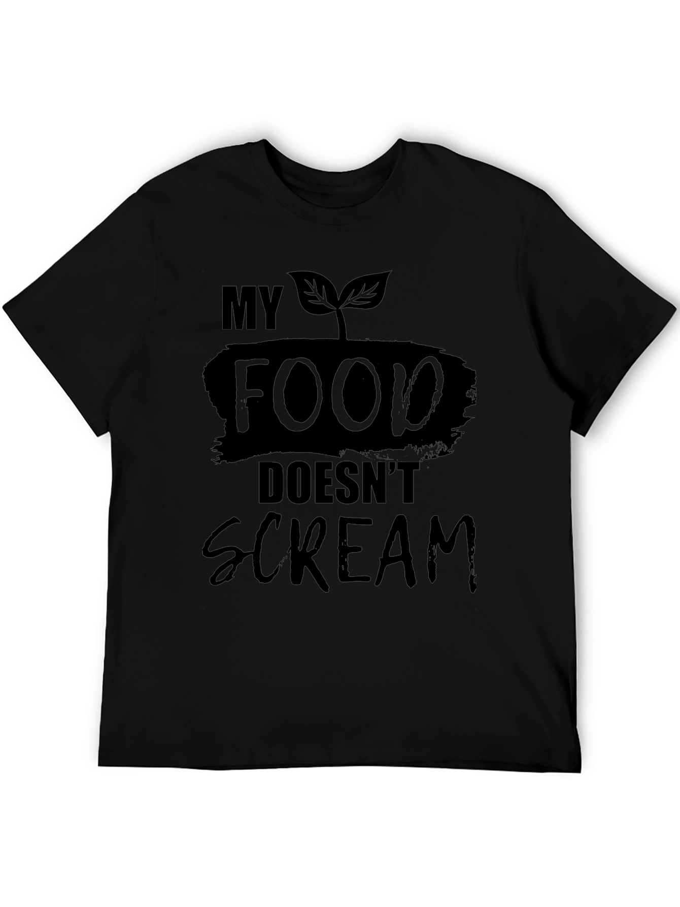 Camiseta Vegana Hombre - Mi Comida No Grita