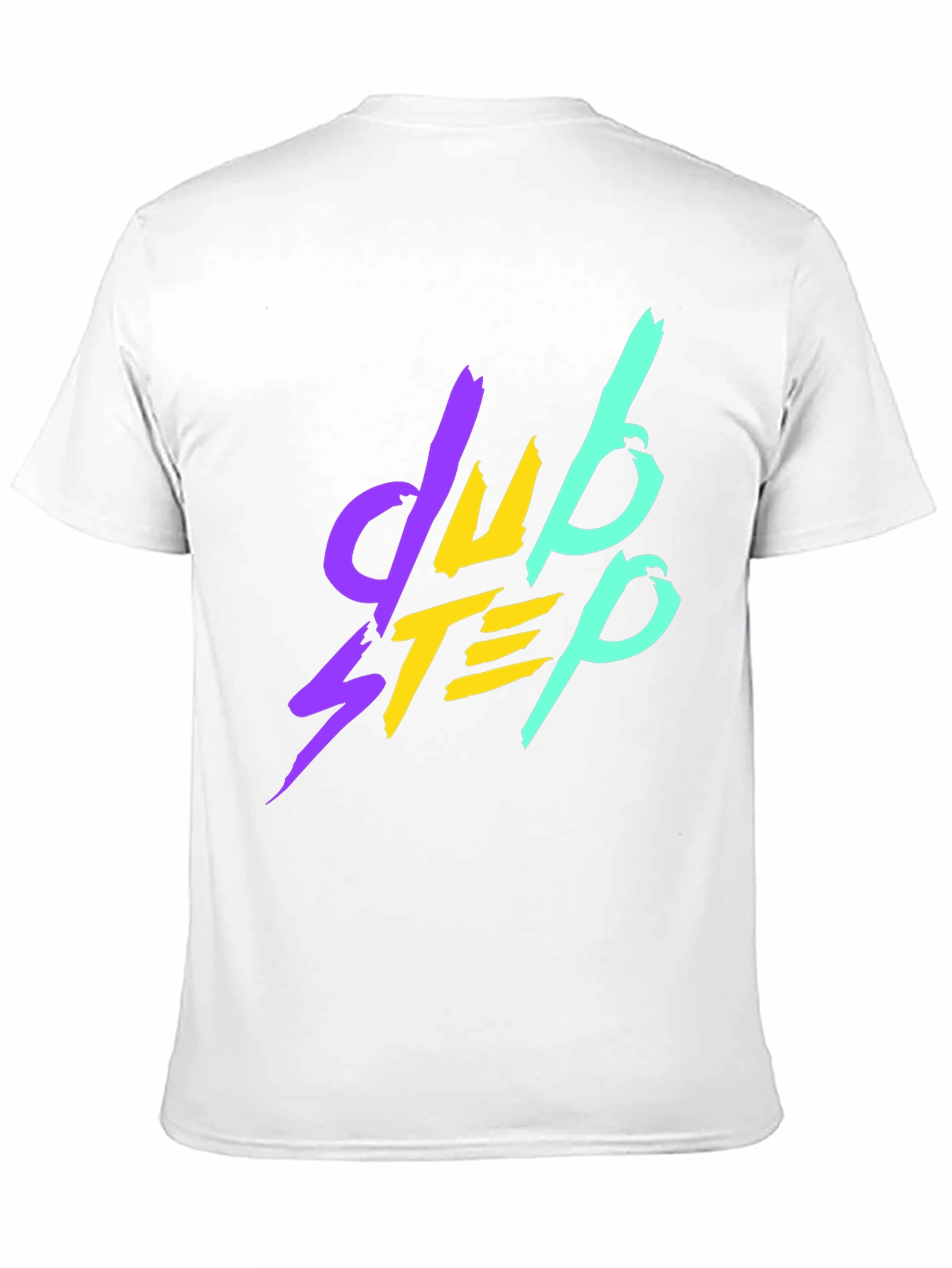 Camiseta Negra Dubstep Estilo Retro