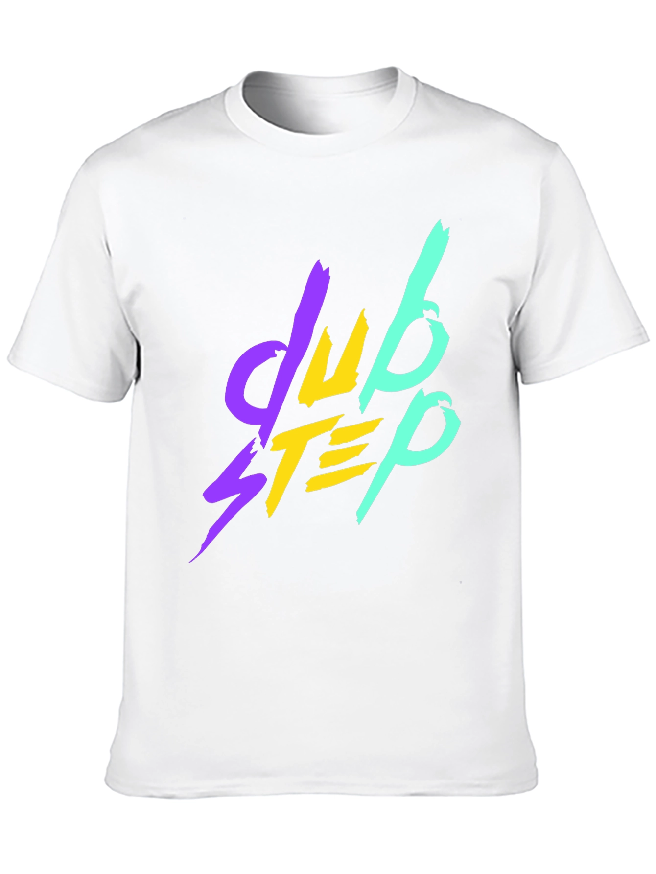 Camiseta Negra Dubstep Estilo Retro