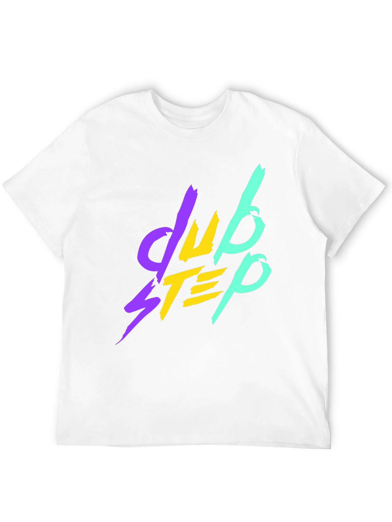 Camiseta Negra Dubstep Estilo Retro