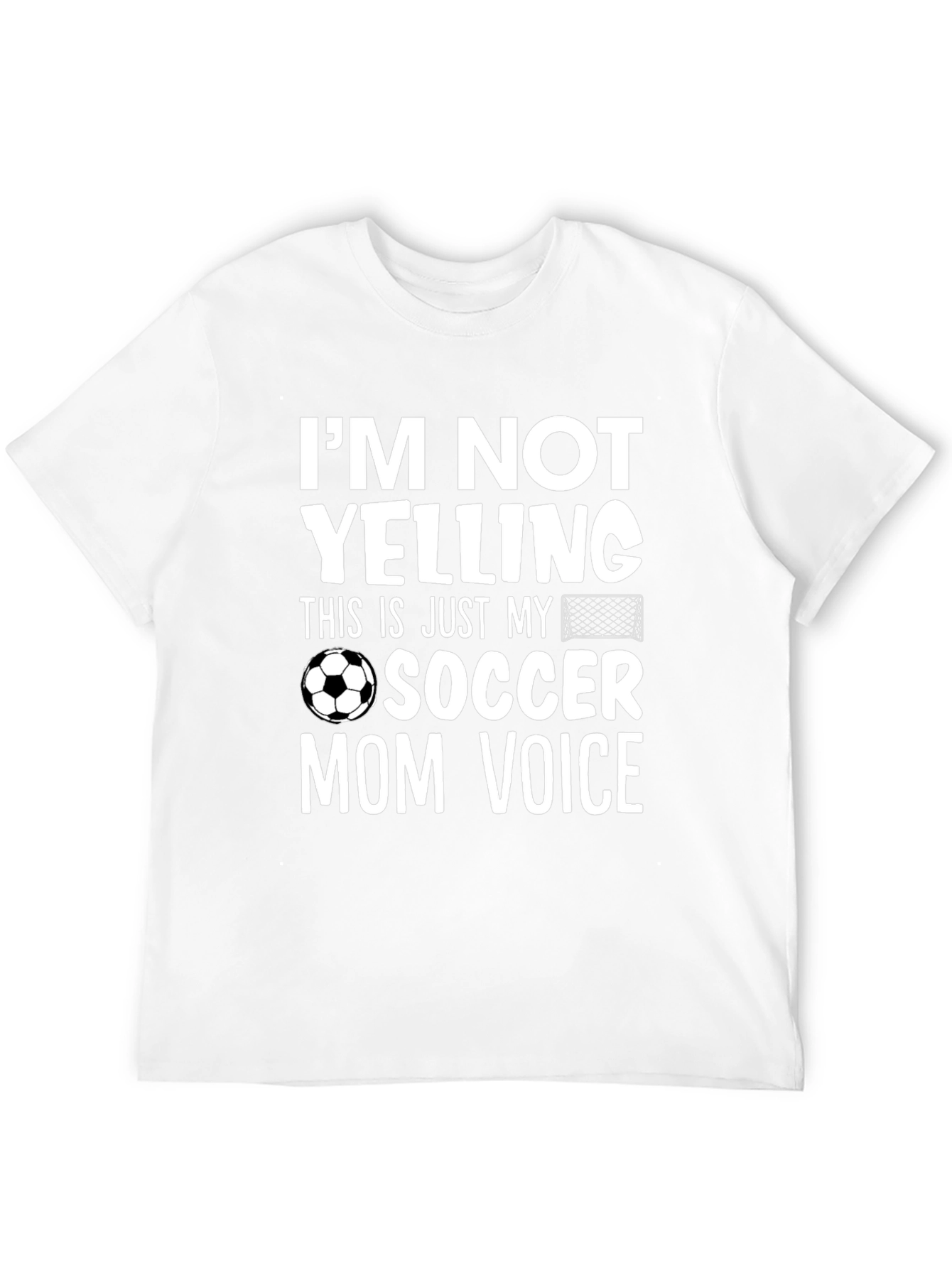Camiseta Negra Divertida de Mamá Futbolera