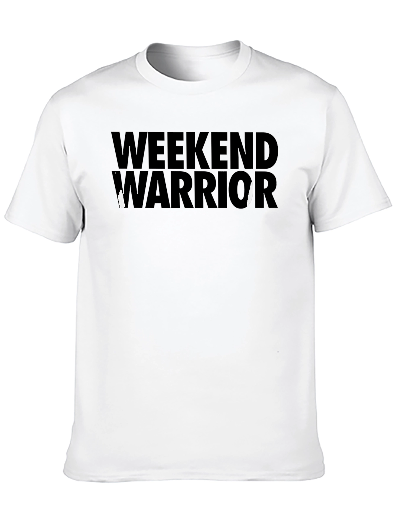 Camiseta Negra Guerrero de Fin de Semana