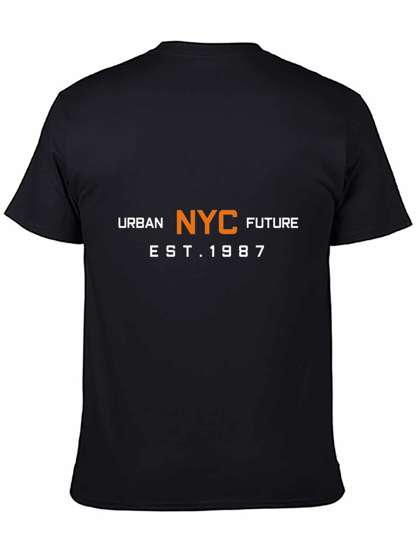 Camiseta Negra NYC Urban Future Est. 1987