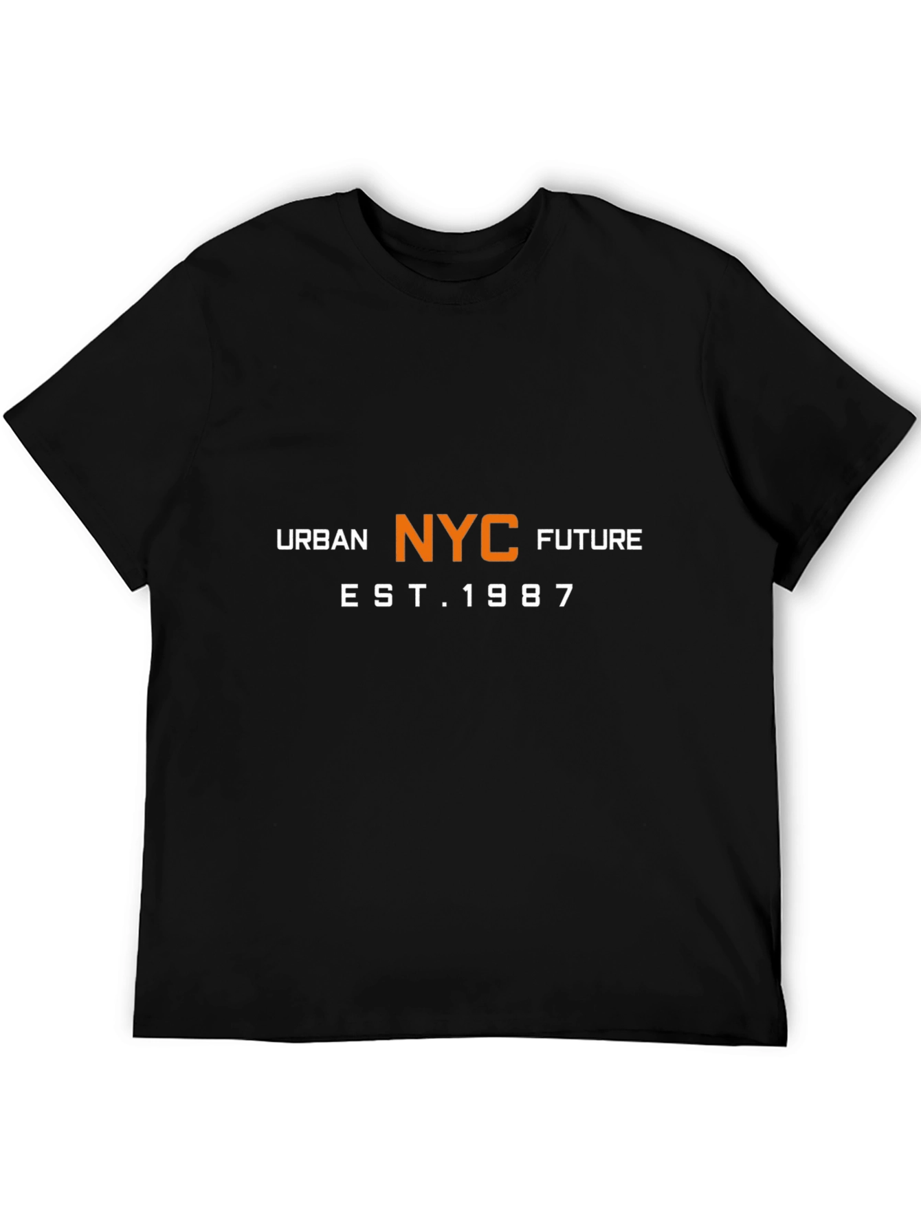 Camiseta Negra NYC Urban Future Est. 1987
