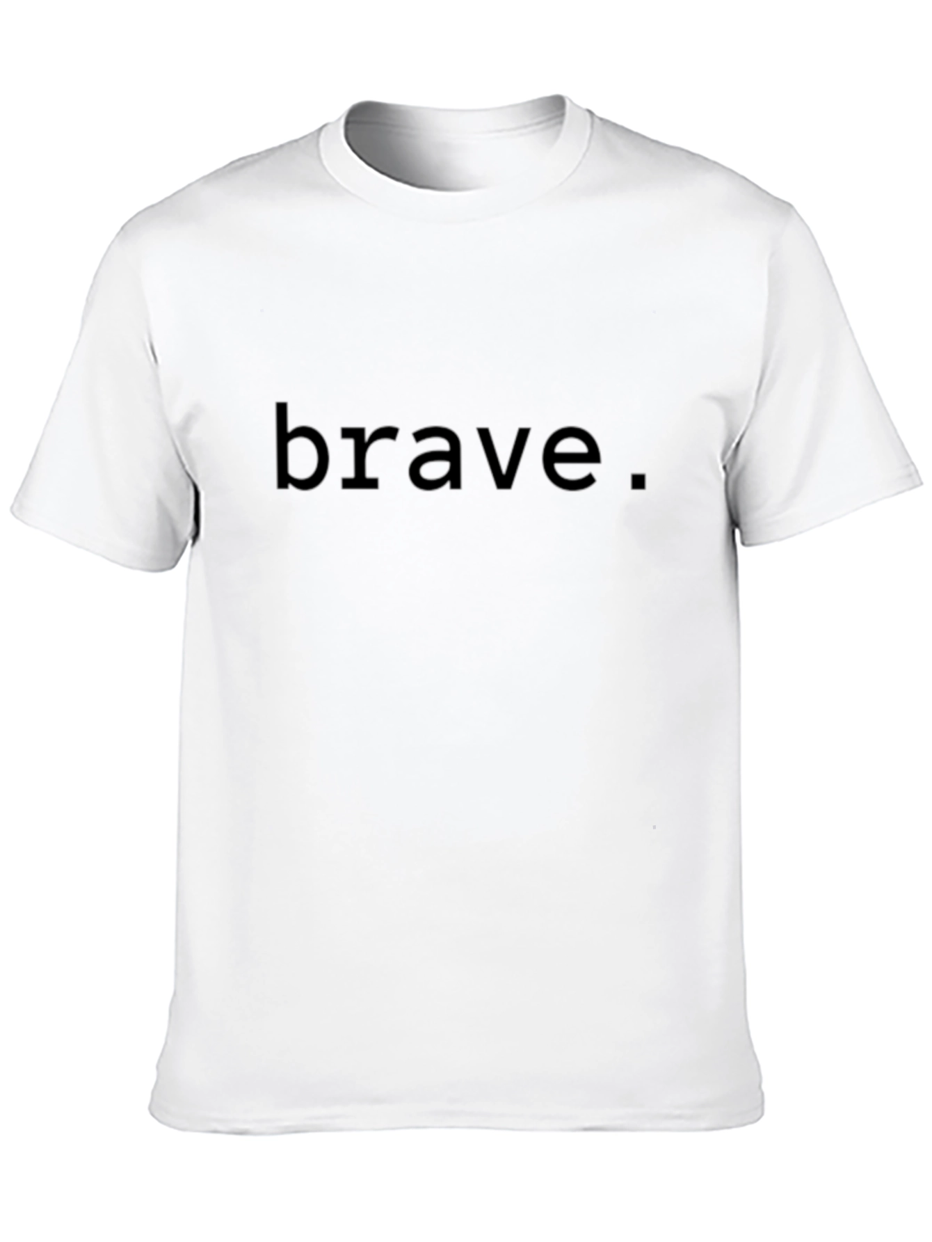 Camiseta Negra Brave para Hombre