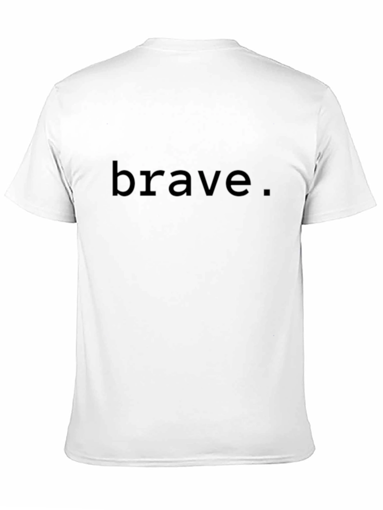 Camiseta Negra Brave para Hombre