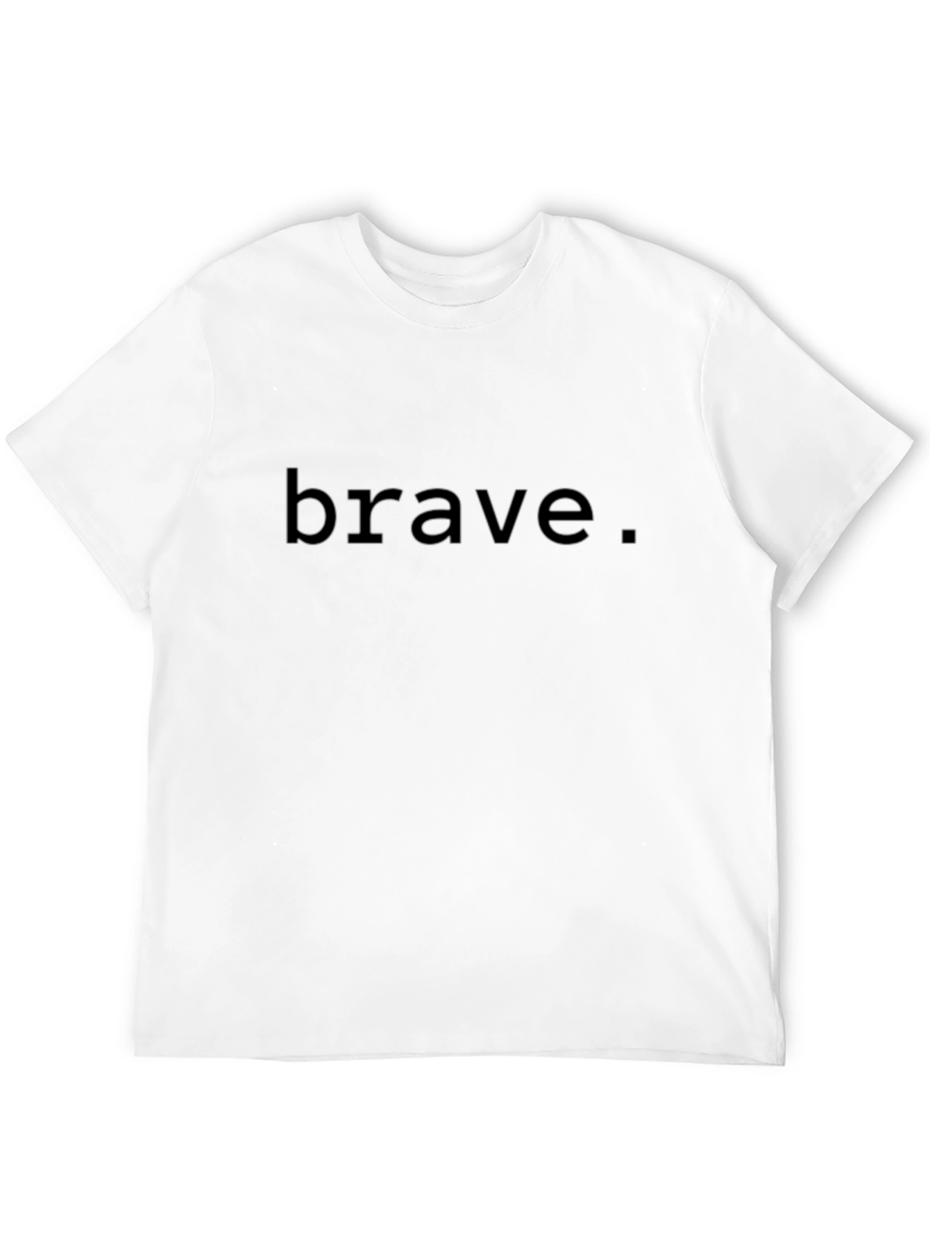 Camiseta Negra Brave para Hombre