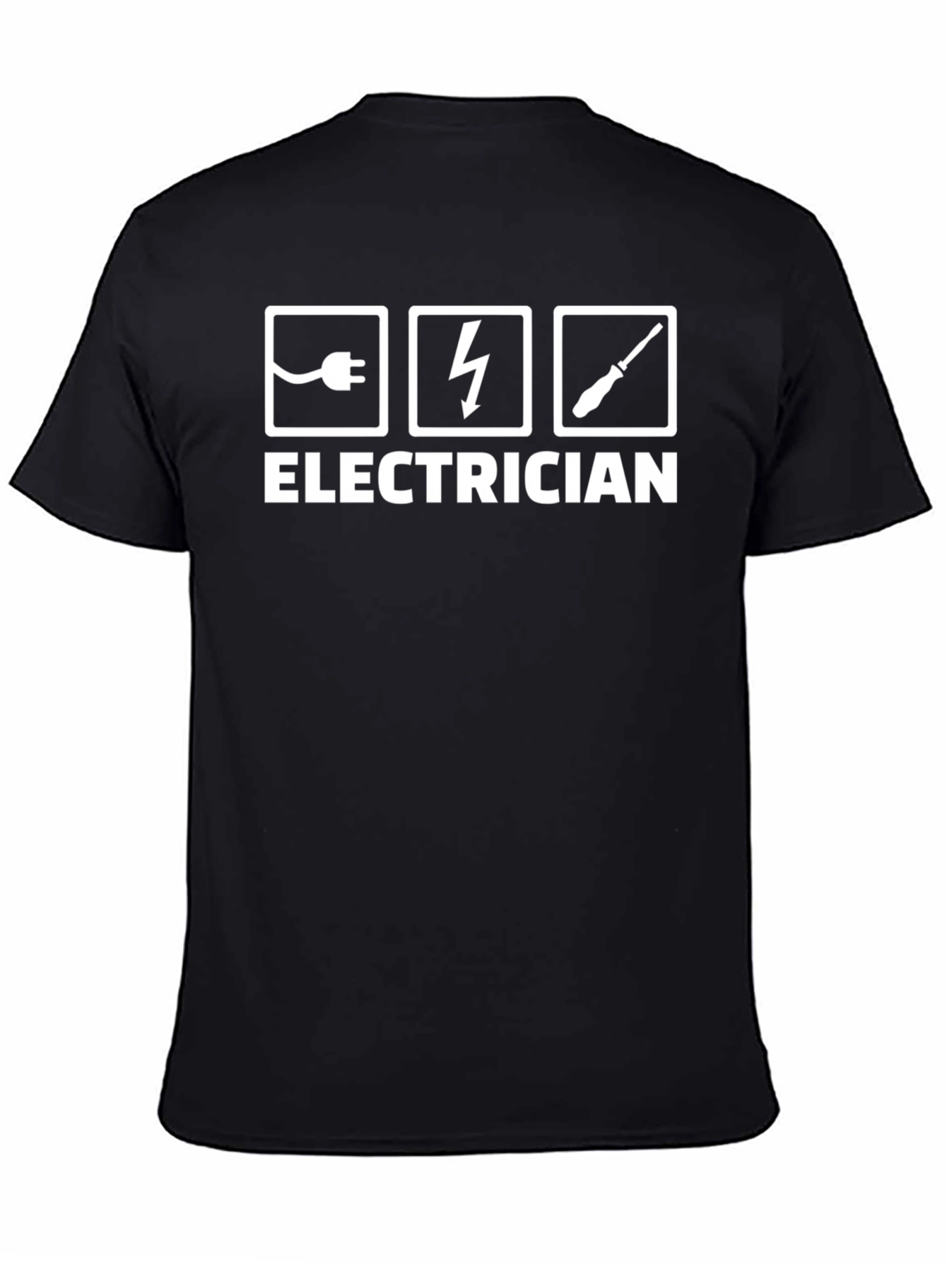 Camiseta Electricista - Diseño Profesional