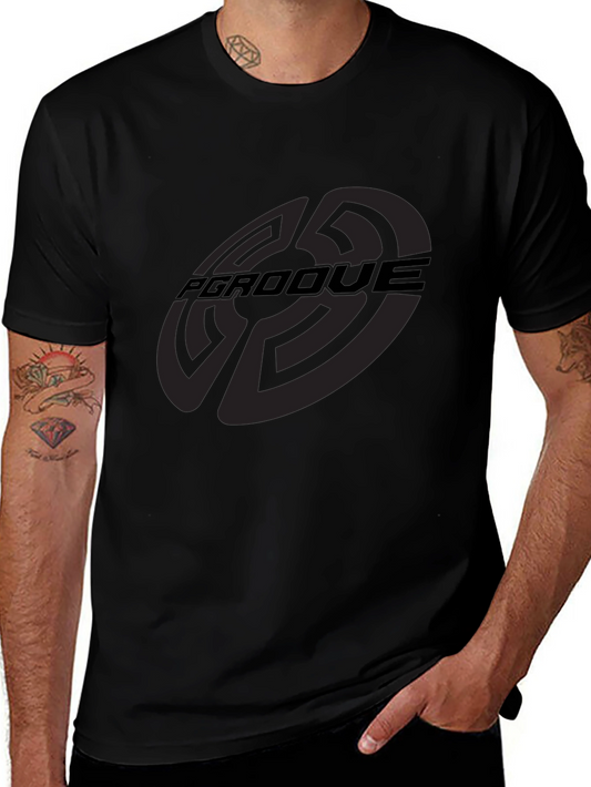 Camiseta Negra Hombre - Diseño PGRDOQUE Casual