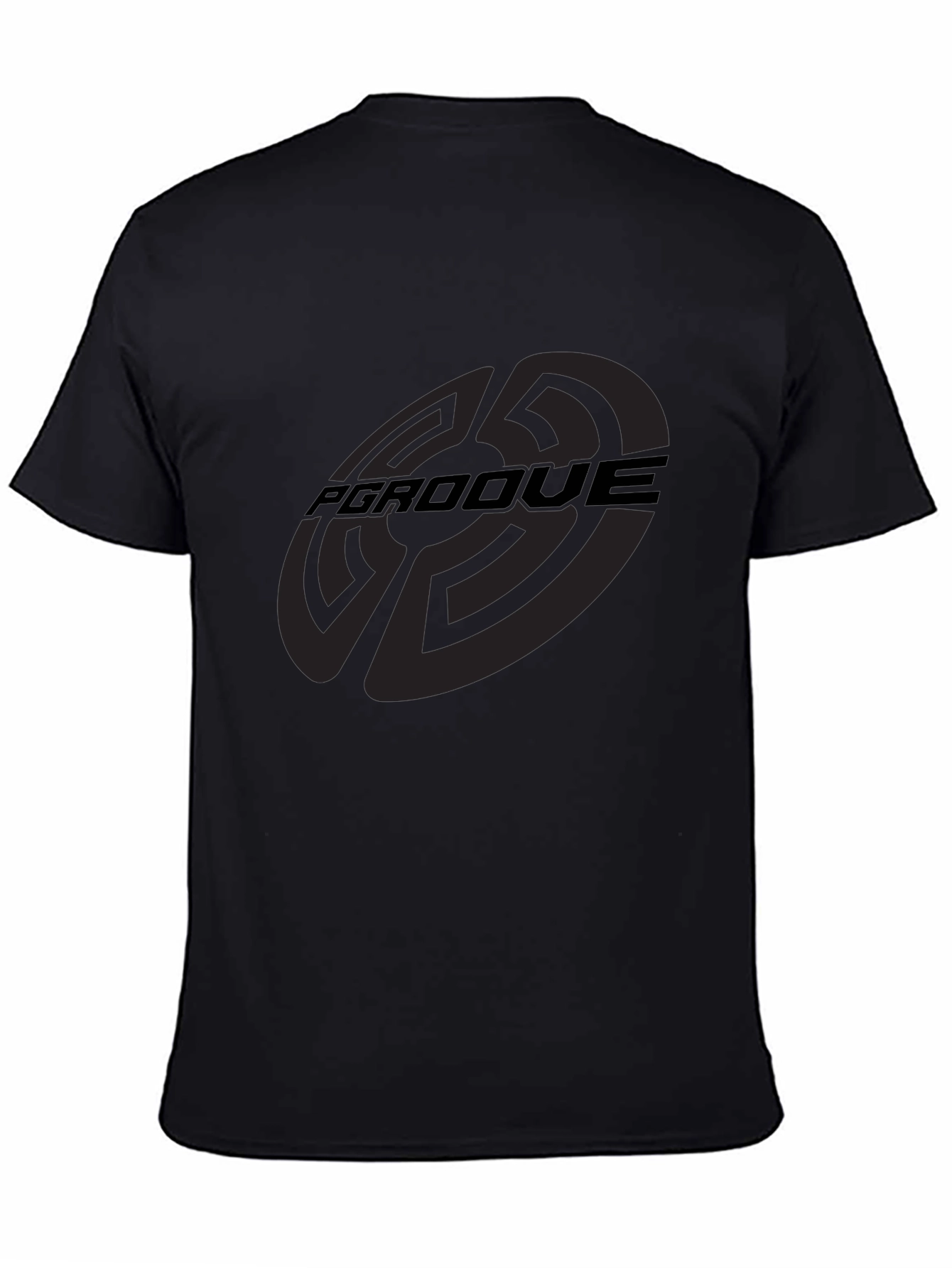 Camiseta Negra Hombre - Diseño PGRDOQUE Casual