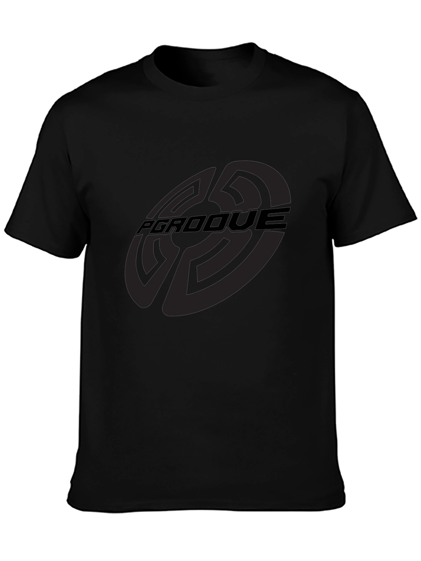 Camiseta Negra Hombre - Diseño PGRDOQUE Casual