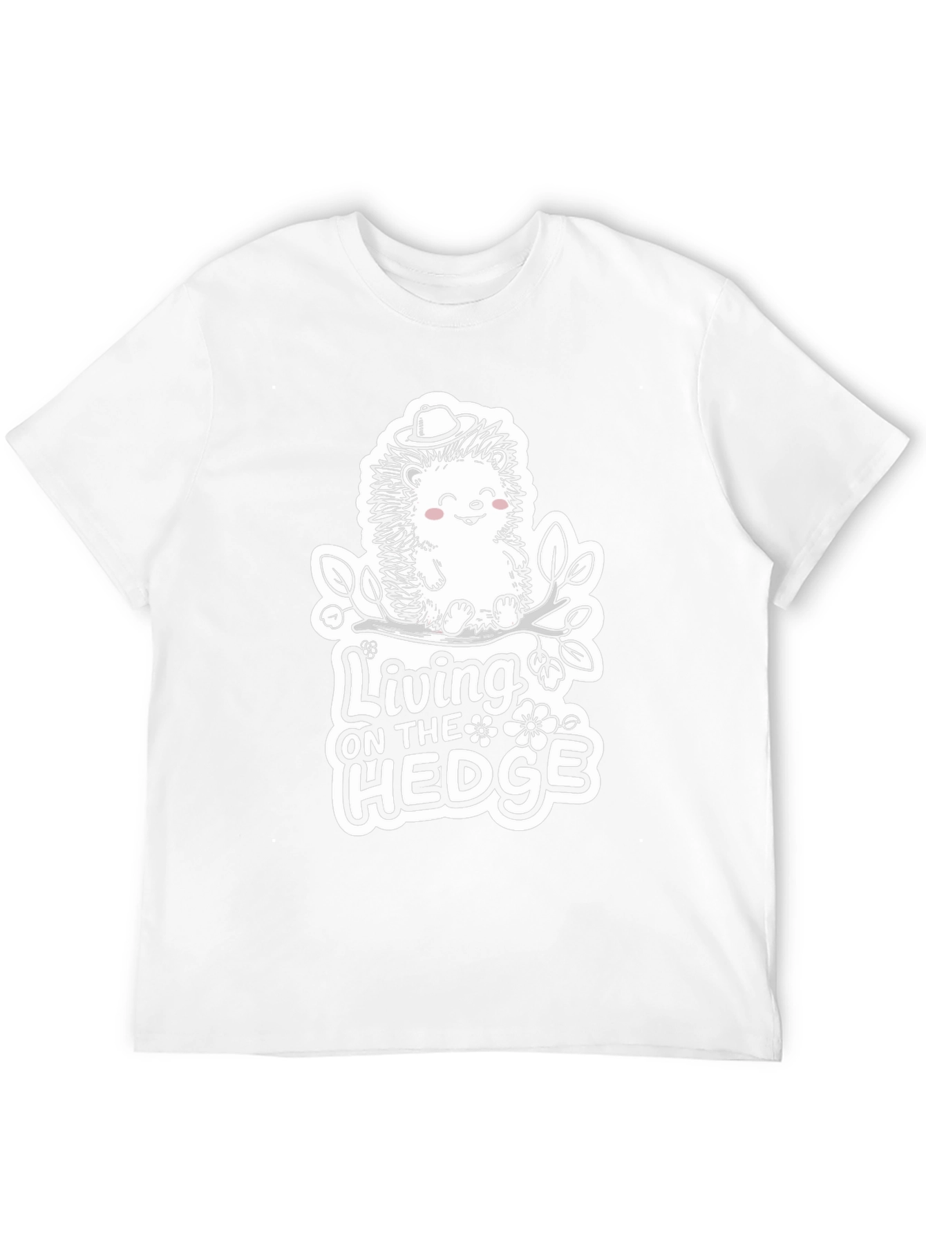 Camiseta Negra: Living on the Hedge