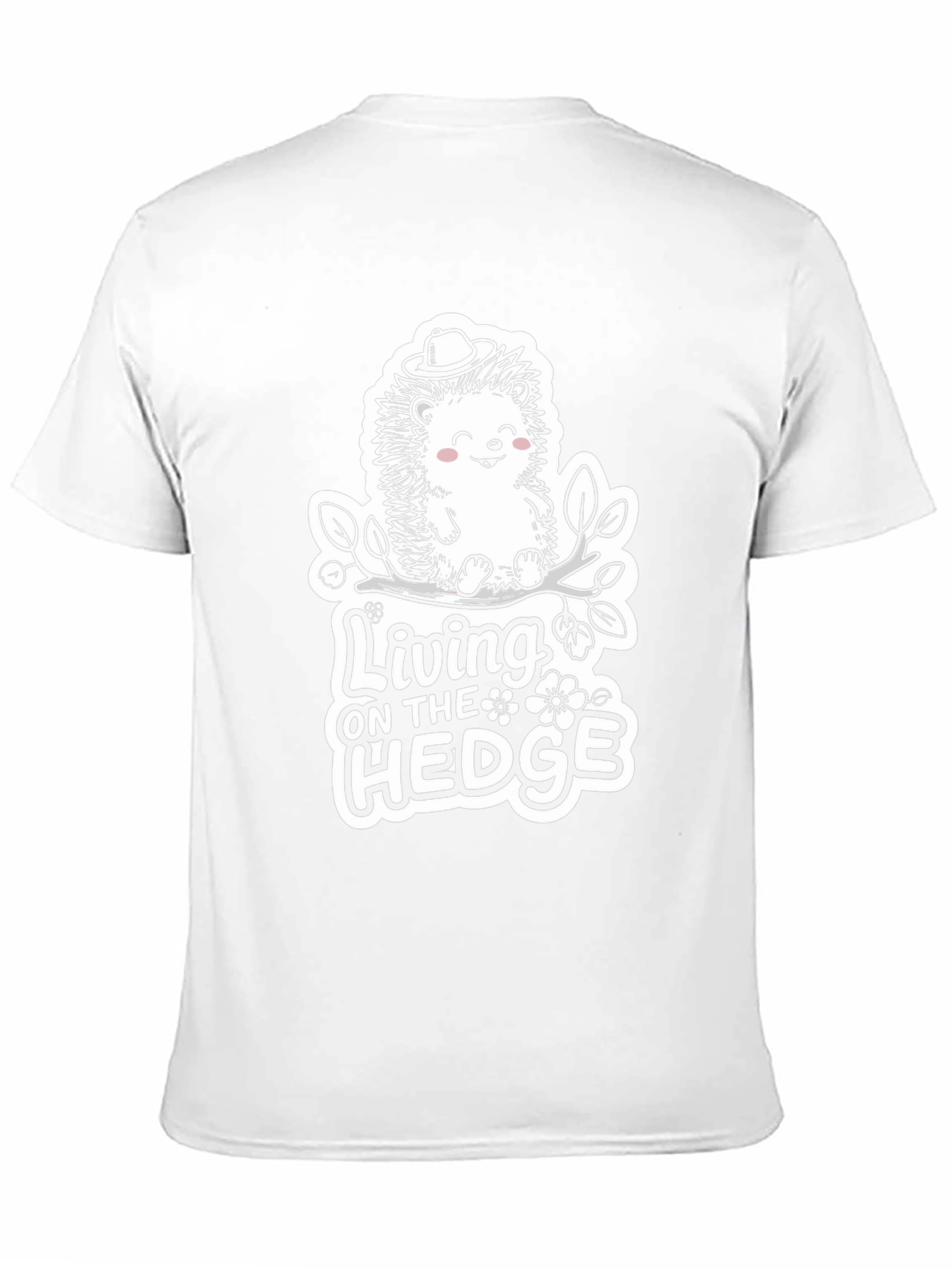 Camiseta Negra: Living on the Hedge