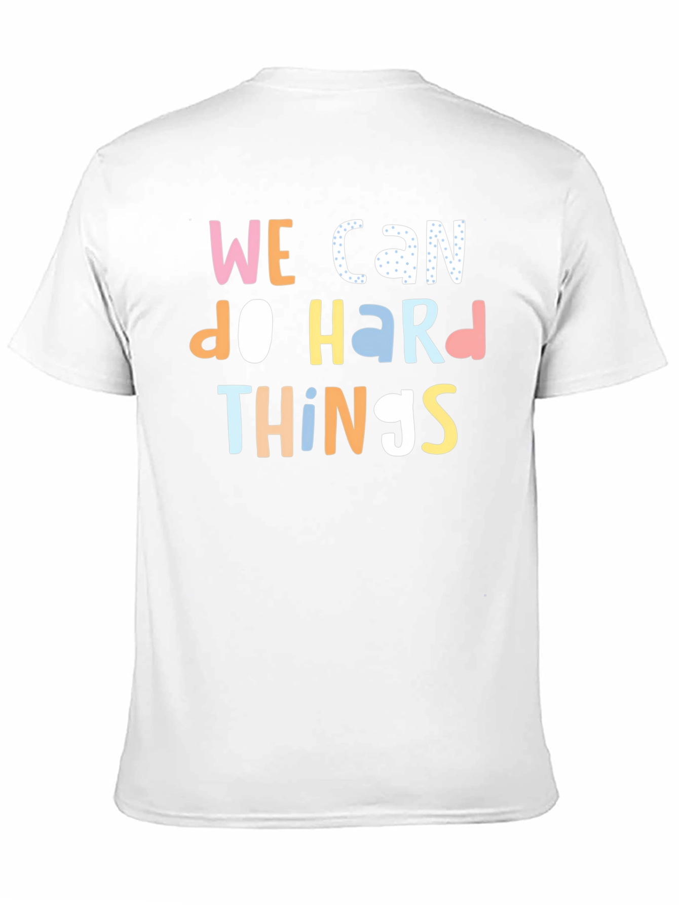 Camiseta Negra con Frase Motivacional