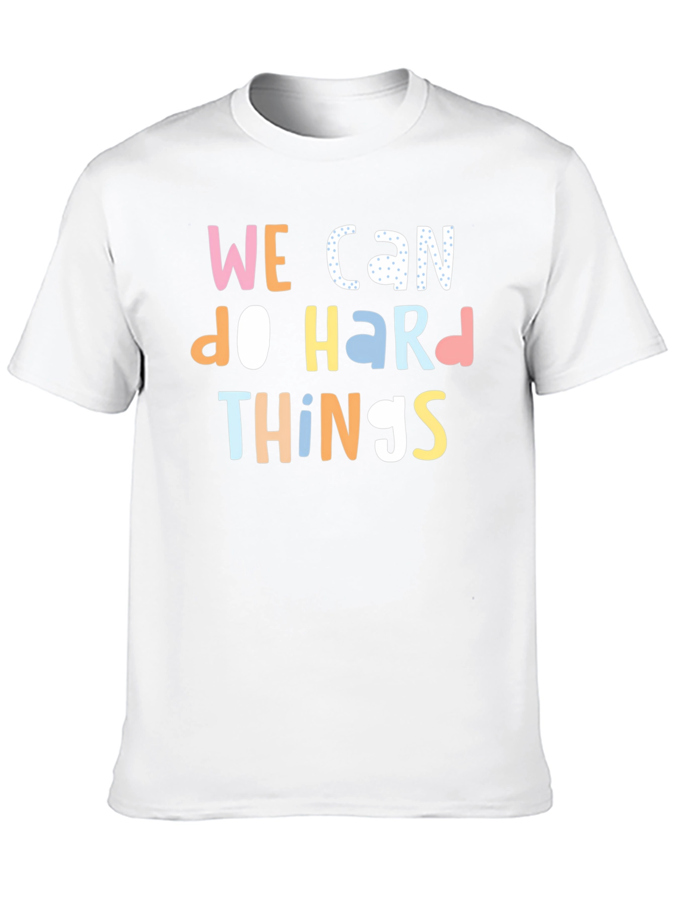 Camiseta Negra con Frase Motivacional