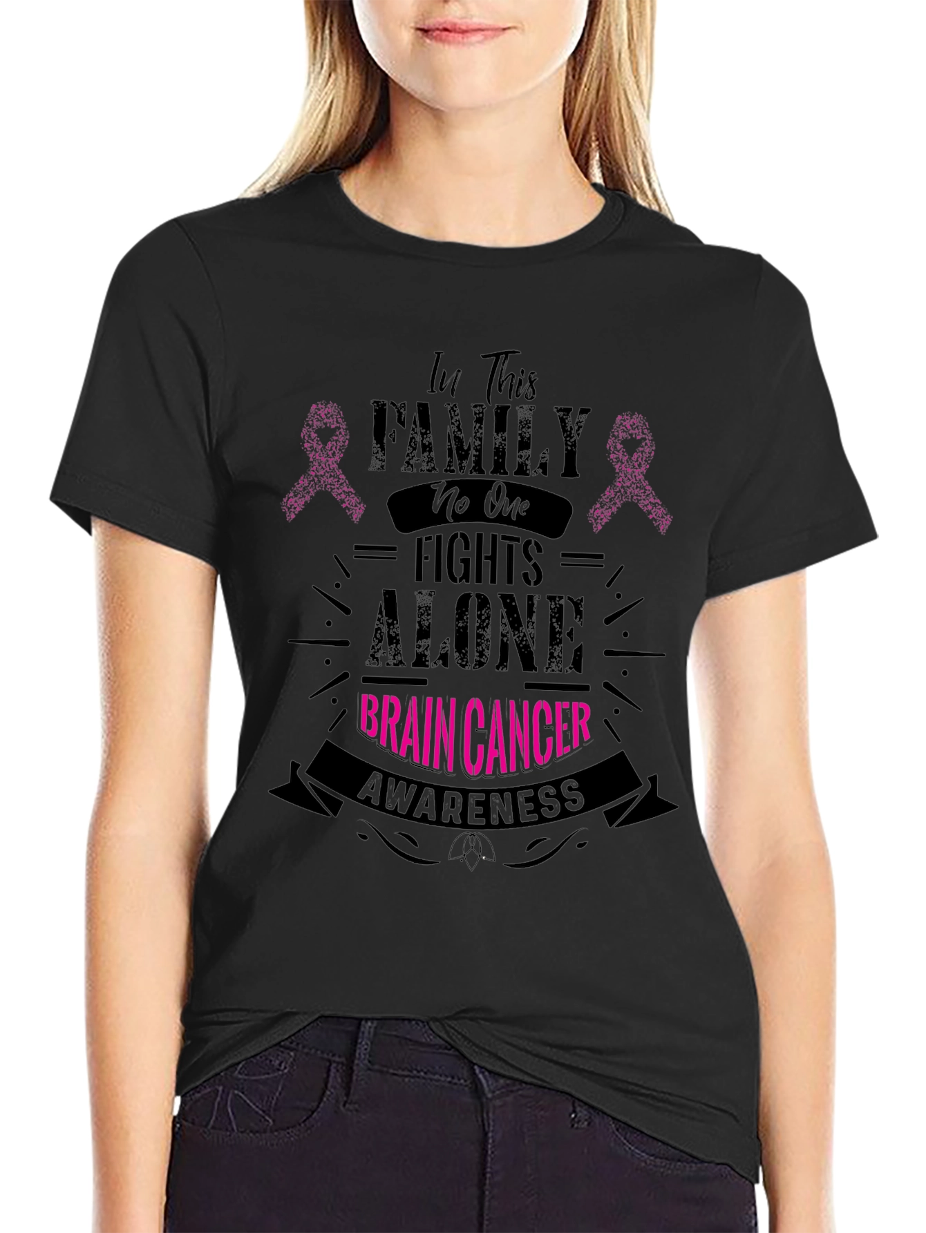 Camiseta Concientización Cáncer Cerebral
