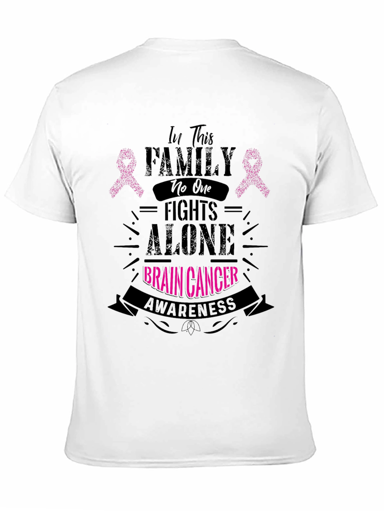 Camiseta Concientización Cáncer Cerebral