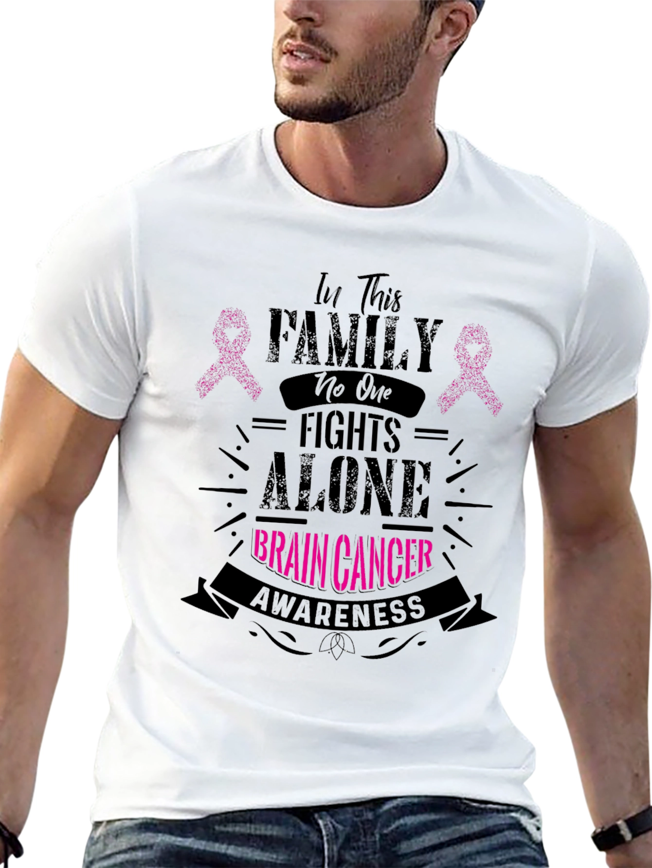 Camiseta Concientización Cáncer Cerebral