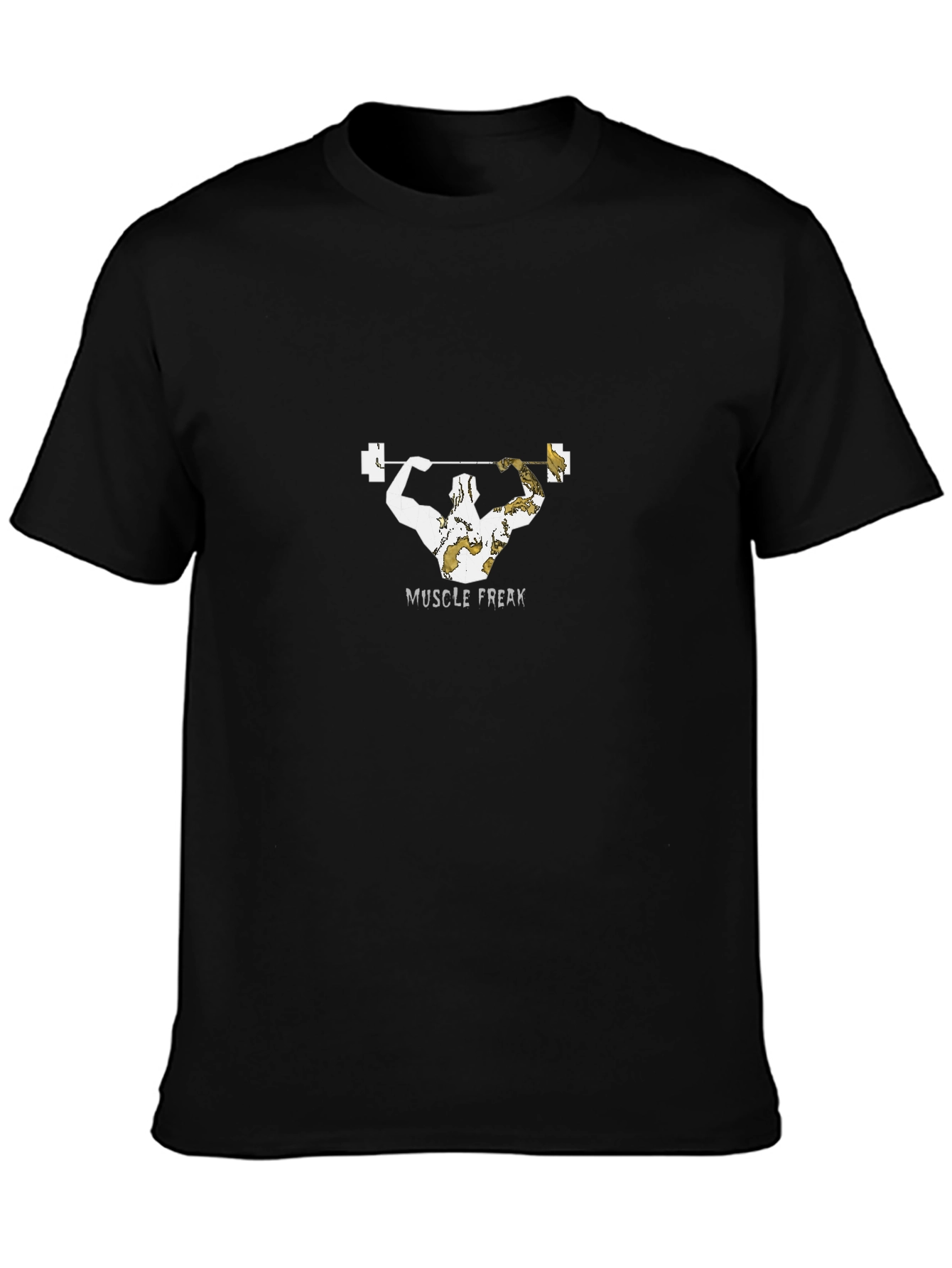 Camiseta Negra Muscle Freak