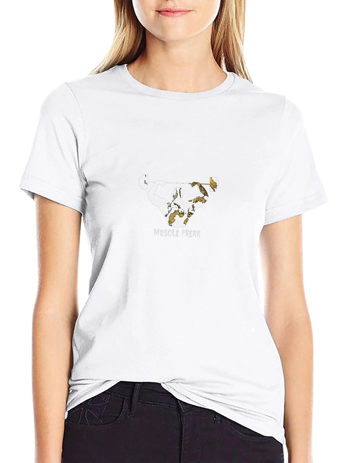 Camiseta Negra Muscle Freak