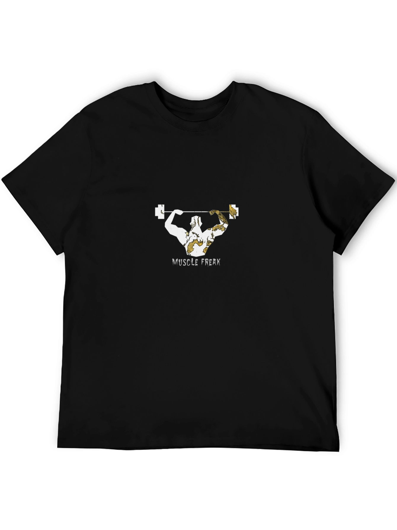 Camiseta Negra Muscle Freak