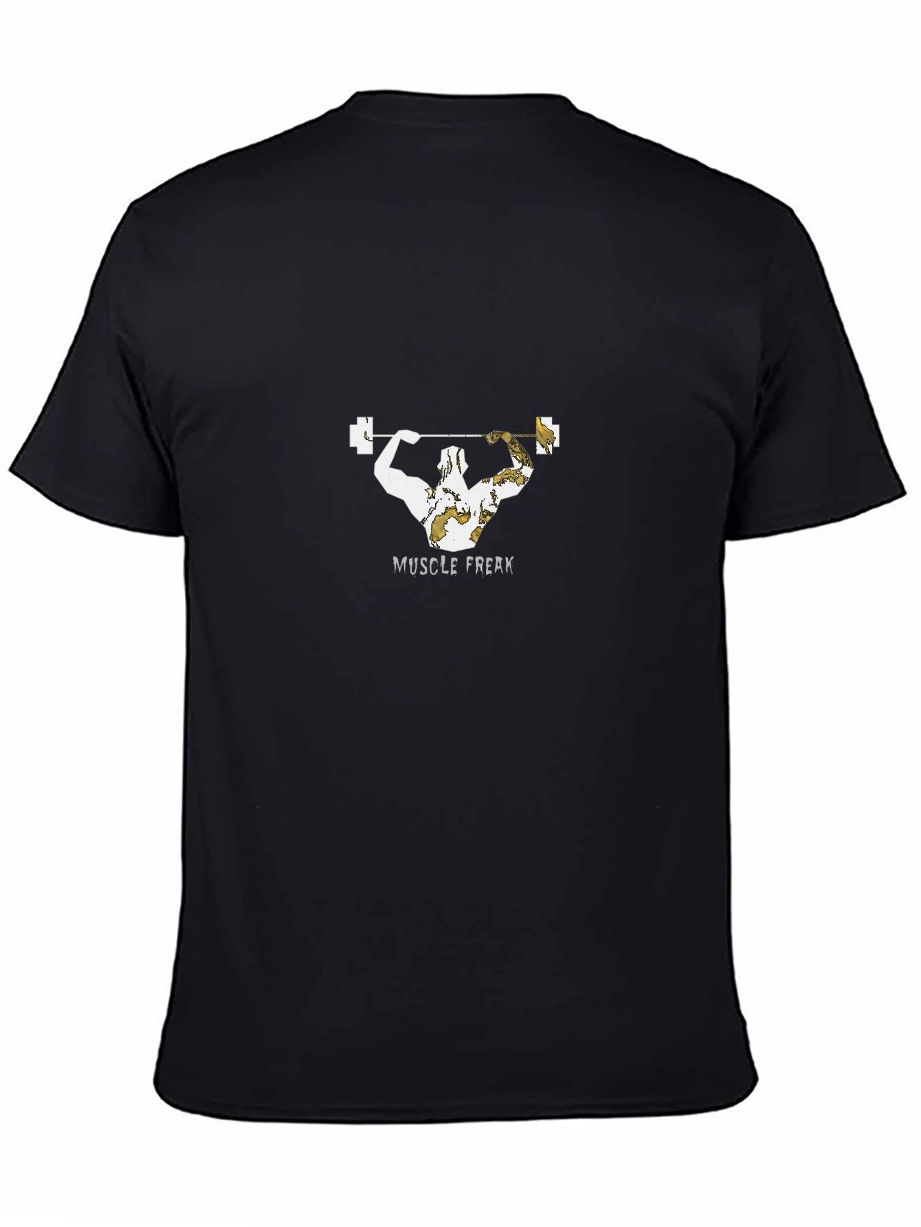 Camiseta Negra Muscle Freak
