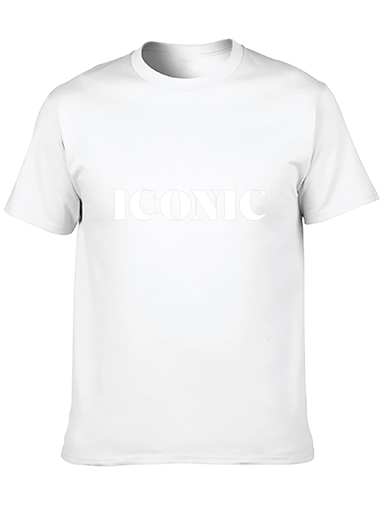 Camiseta Negra Icónica para Hombre